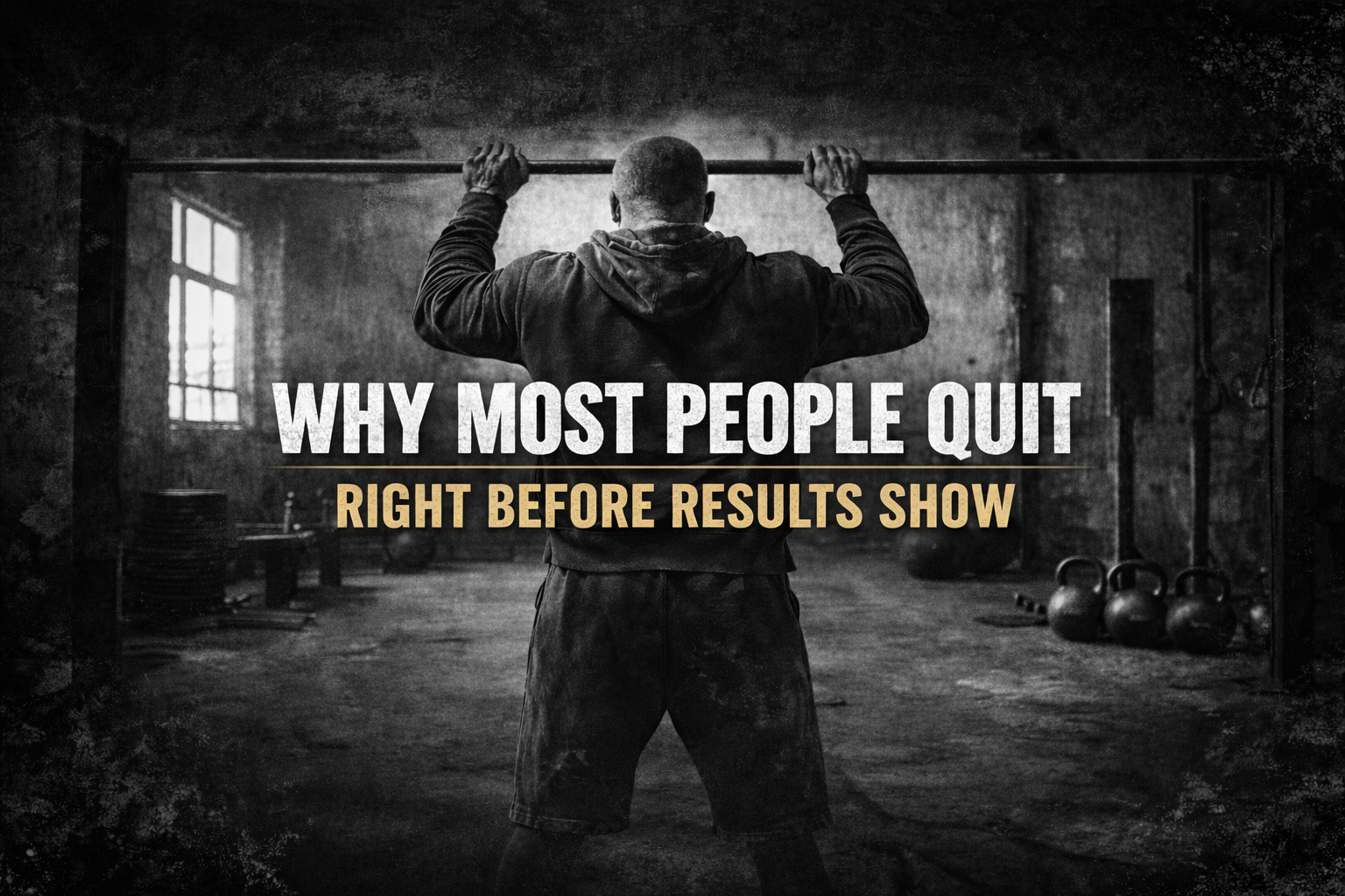 Why Most People Quit Right Before Results Show