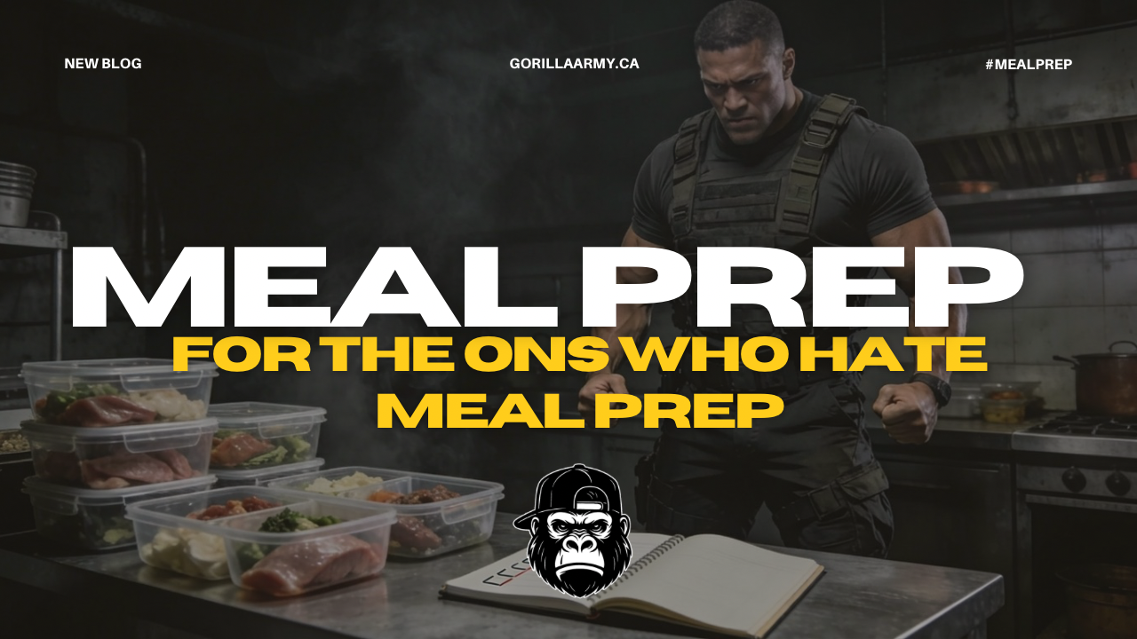 Meal Prep for People Who Hate Meal Prep