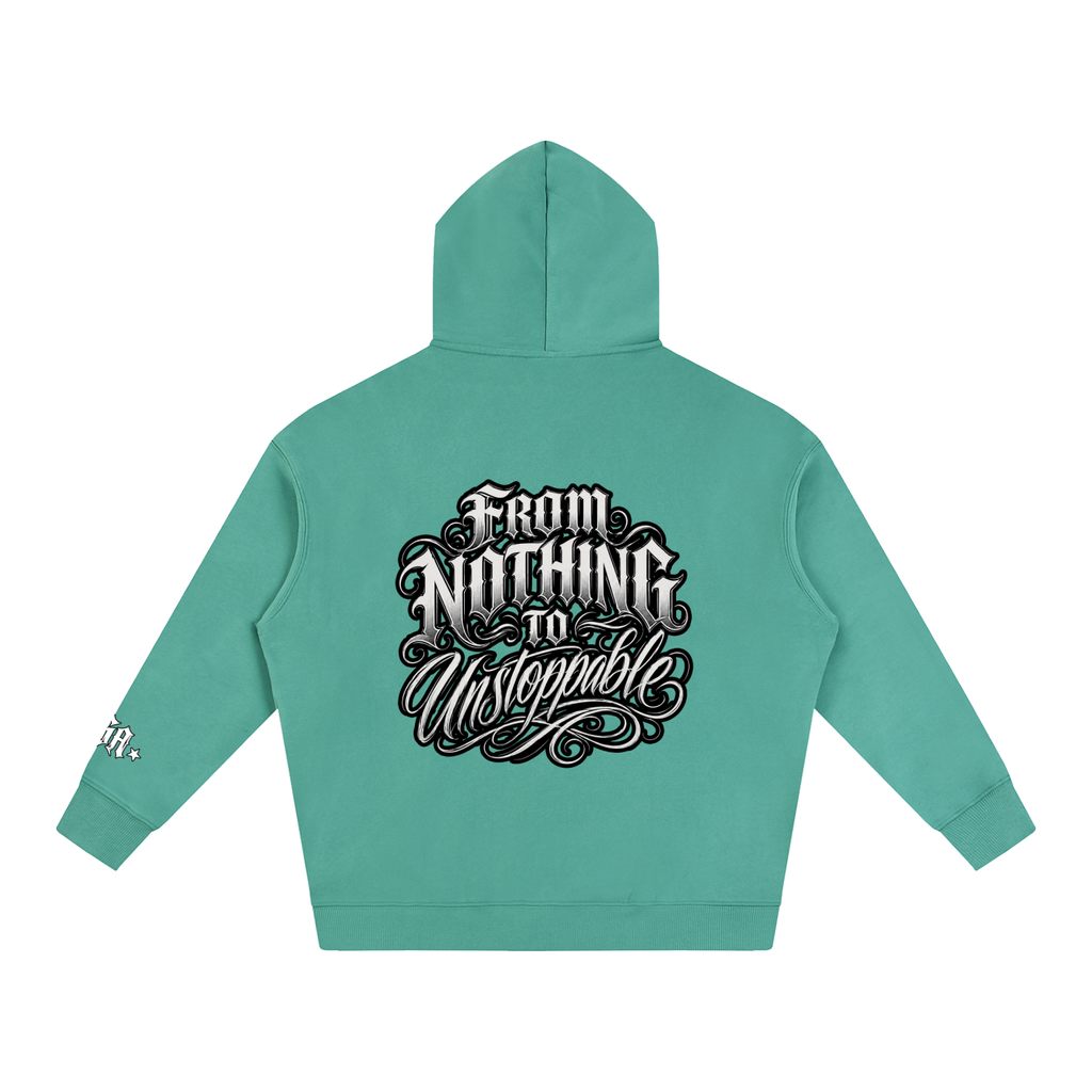 Hustle Oversize Fleeced Hoodie