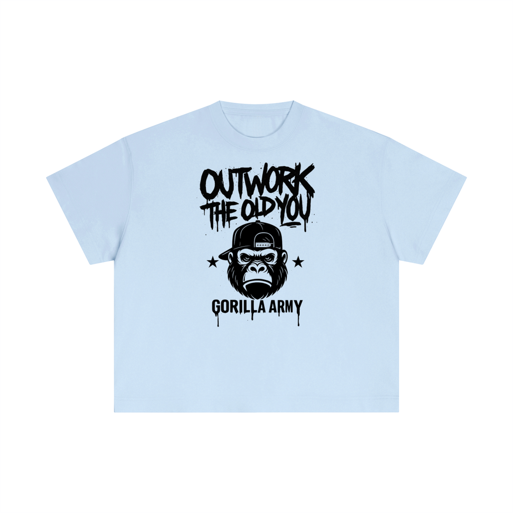 Gorilla Army Street Division Essential Cotton Boxy T-Shirt