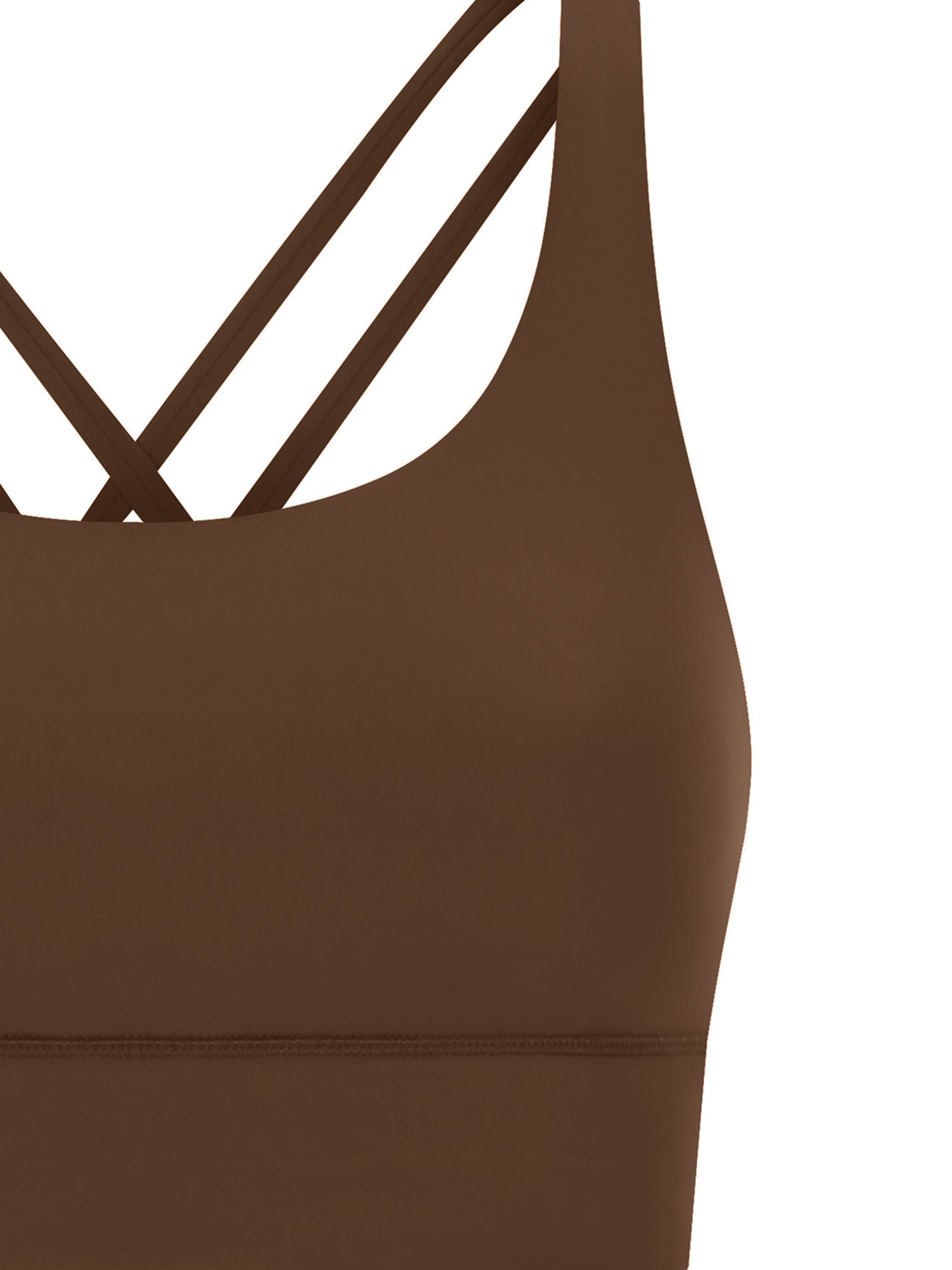 Gorilla Army Strappy Criss-Cross Sports Bra