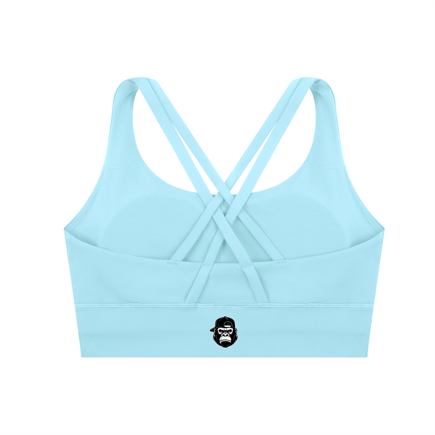 Gorilla Army Strappy Criss-Cross Sports Bra