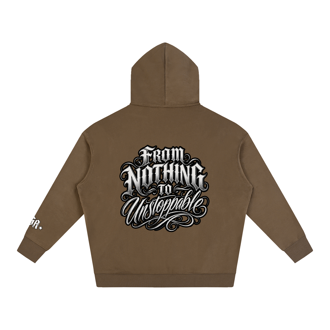 Hustle Oversize Fleeced Hoodie