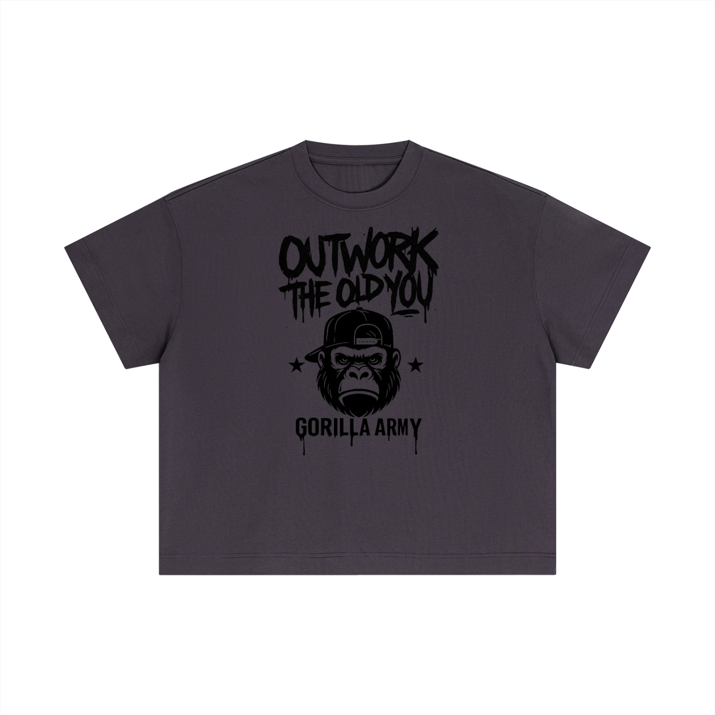 Gorilla Army Street Division Essential Cotton Boxy T-Shirt