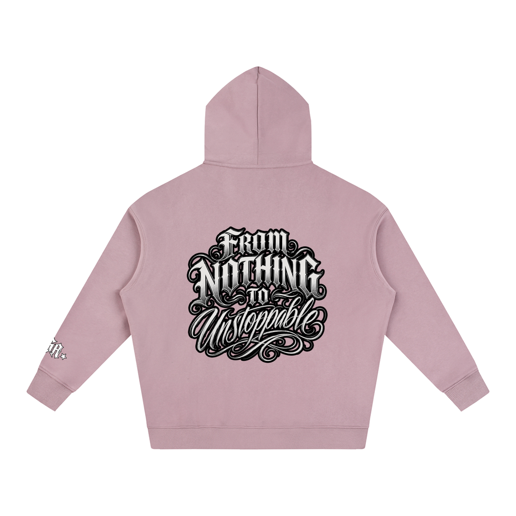 Hustle Oversize Fleeced Hoodie