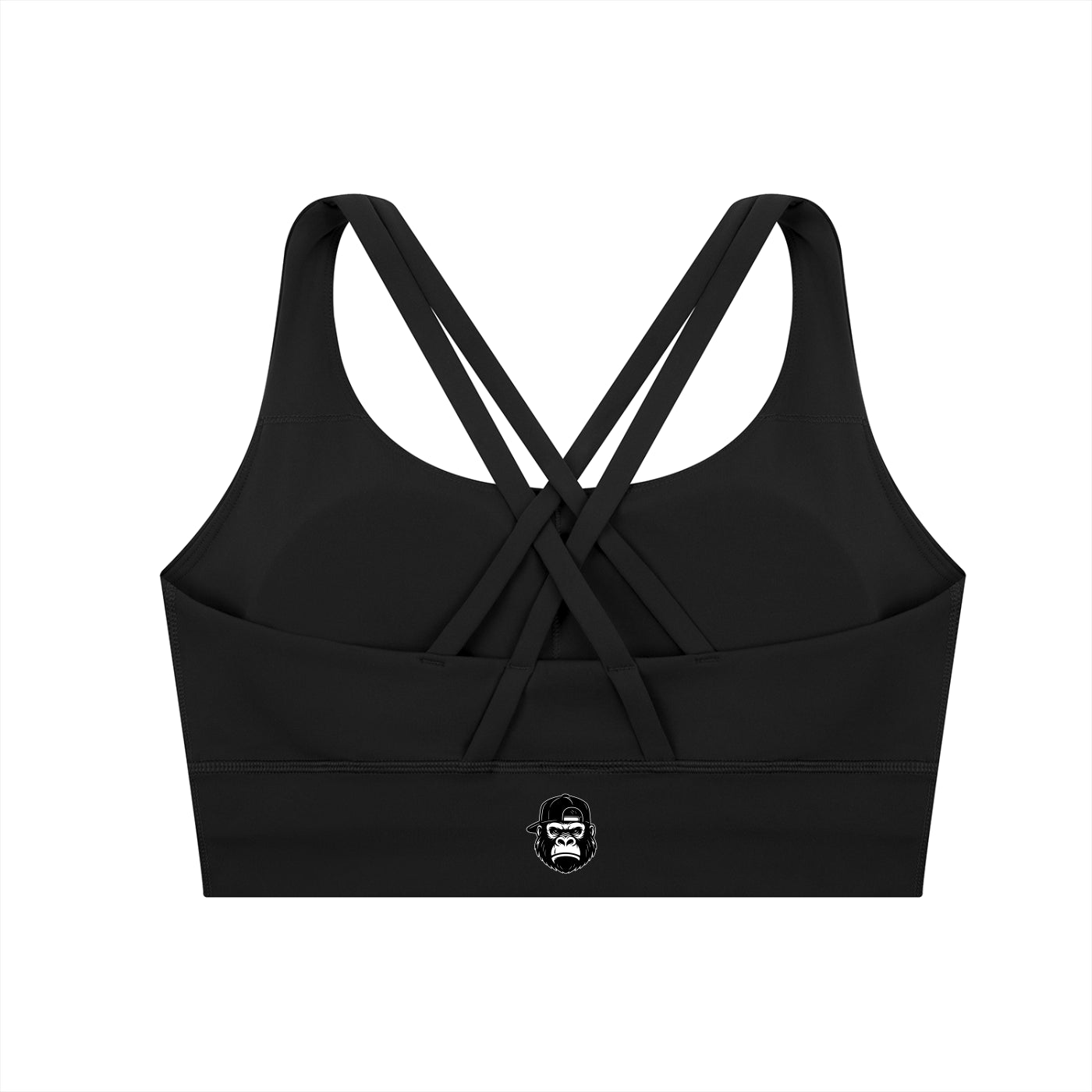 Gorilla Army Strappy Criss-Cross Sports Bra