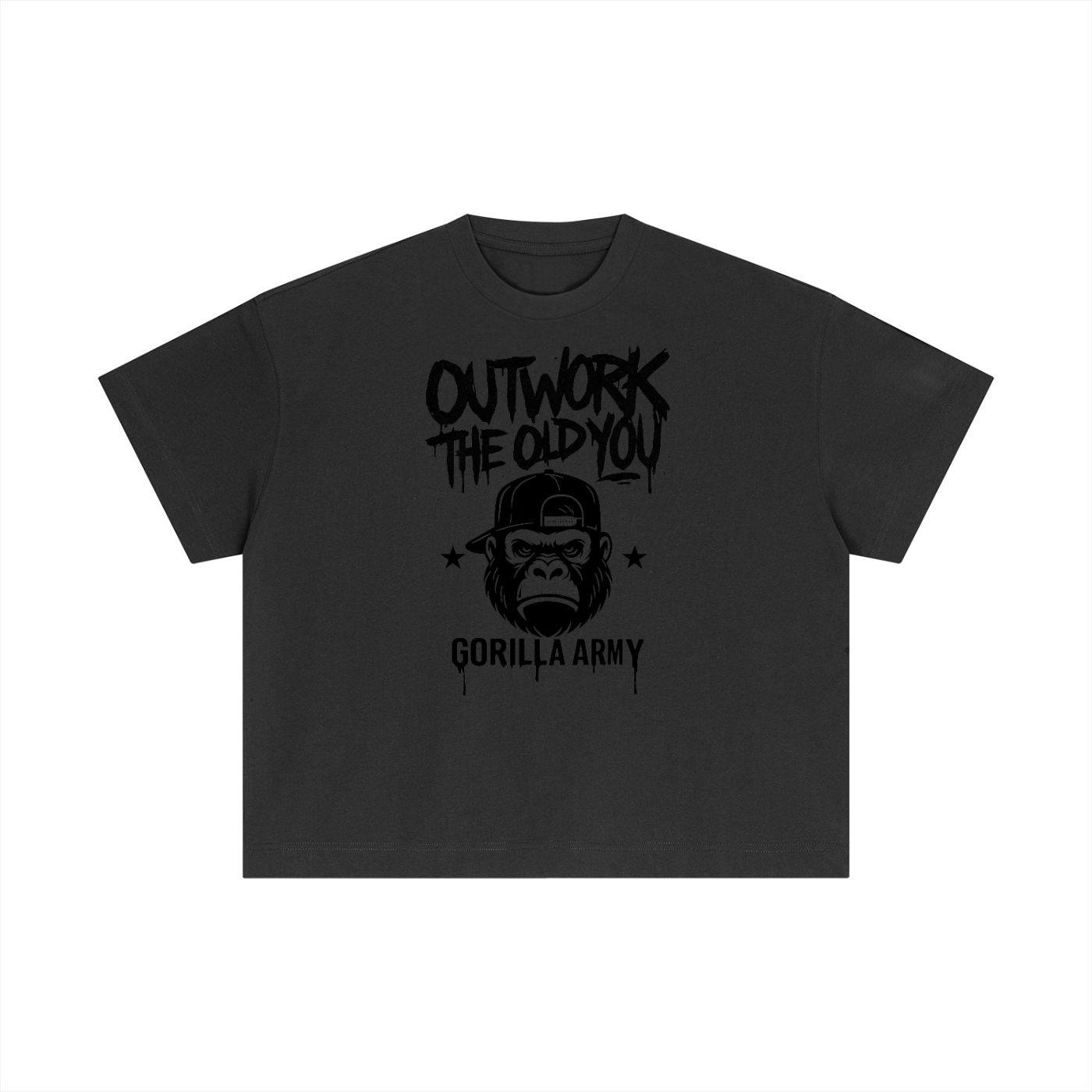 Gorilla Army Street Division Essential Cotton Boxy T-Shirt