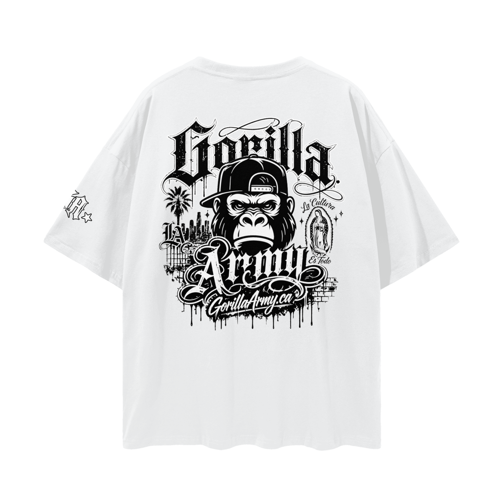 Streetwear Loose Drop Shoulder T-Shirt