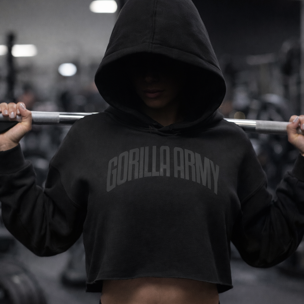GA Crop Hoodie