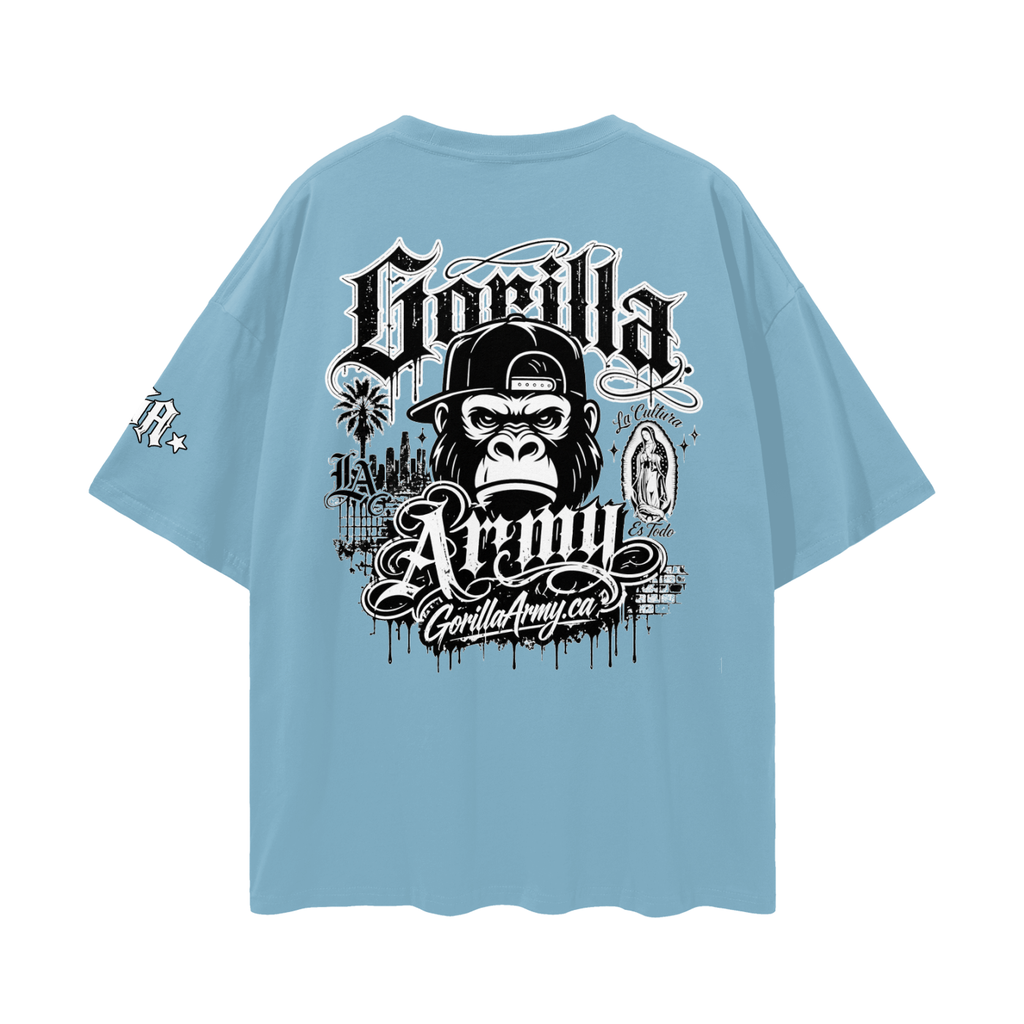 Streetwear Loose Drop Shoulder T-Shirt