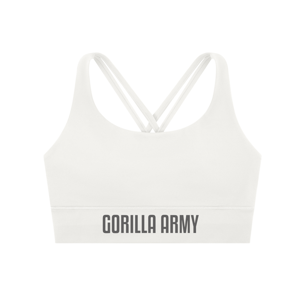 Strappy Criss-Cross Sports Bra