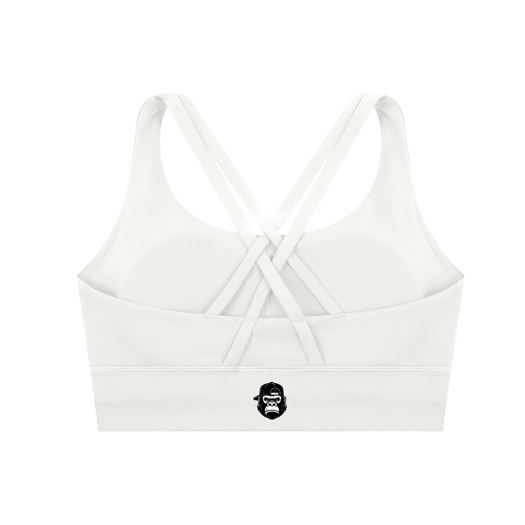 Gorilla Army Strappy Criss-Cross Sports Bra