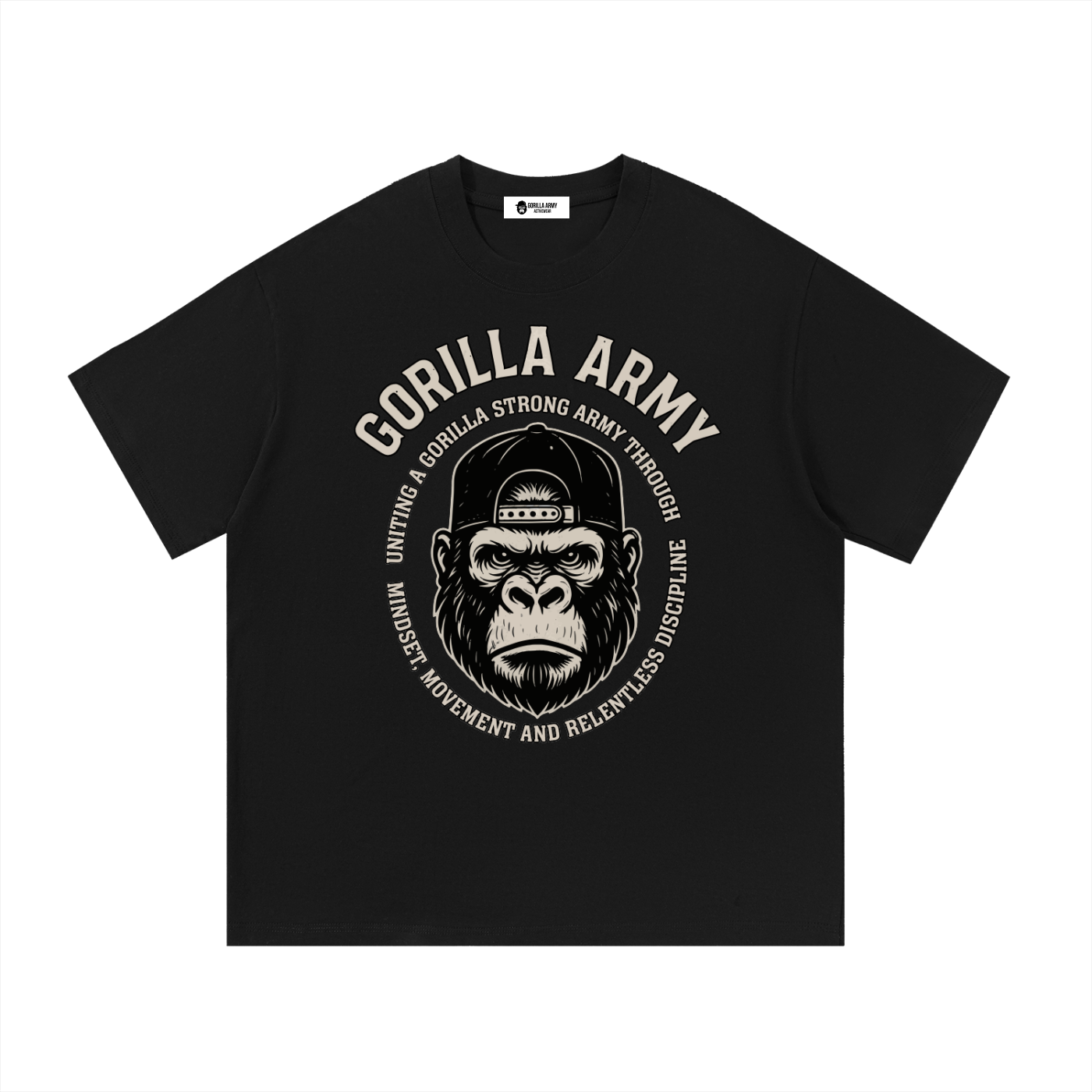 Gorilla Army Street Division Essential Cotton T-Shirt