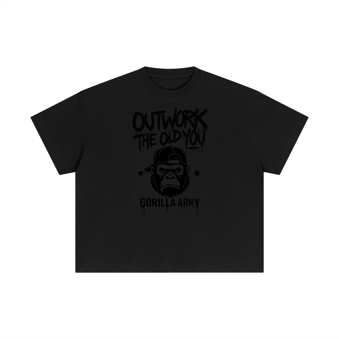 Gorilla Army Street Division Essential Cotton Boxy T-Shirt