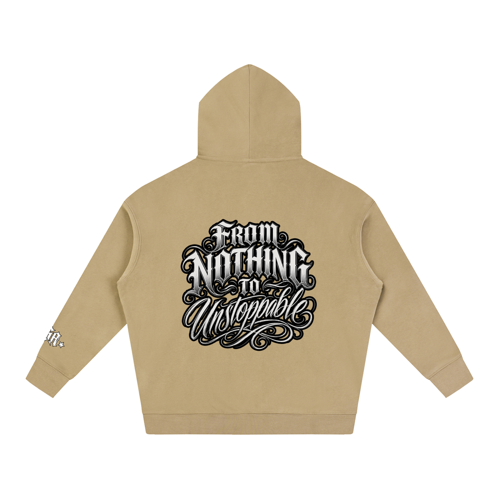 Hustle Oversize Fleeced Hoodie