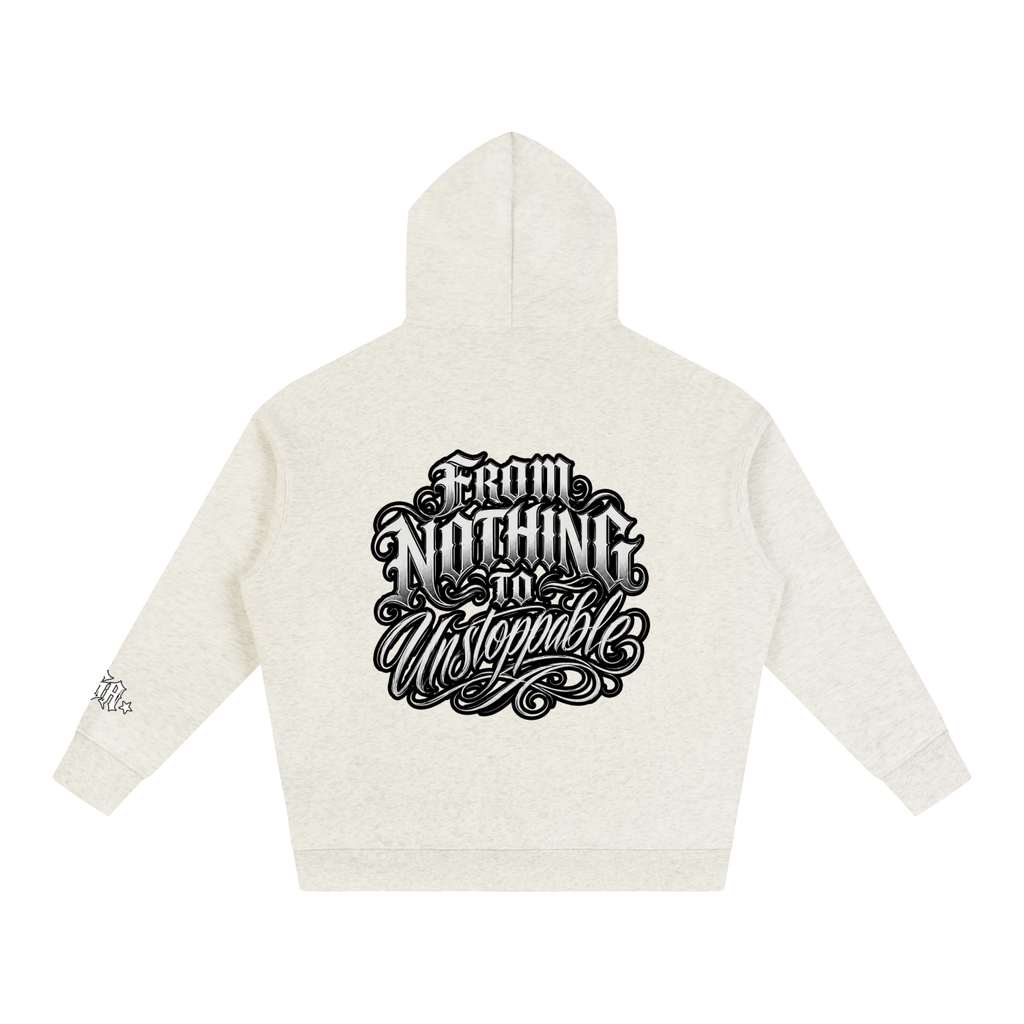 Hustle Oversize Fleeced Hoodie