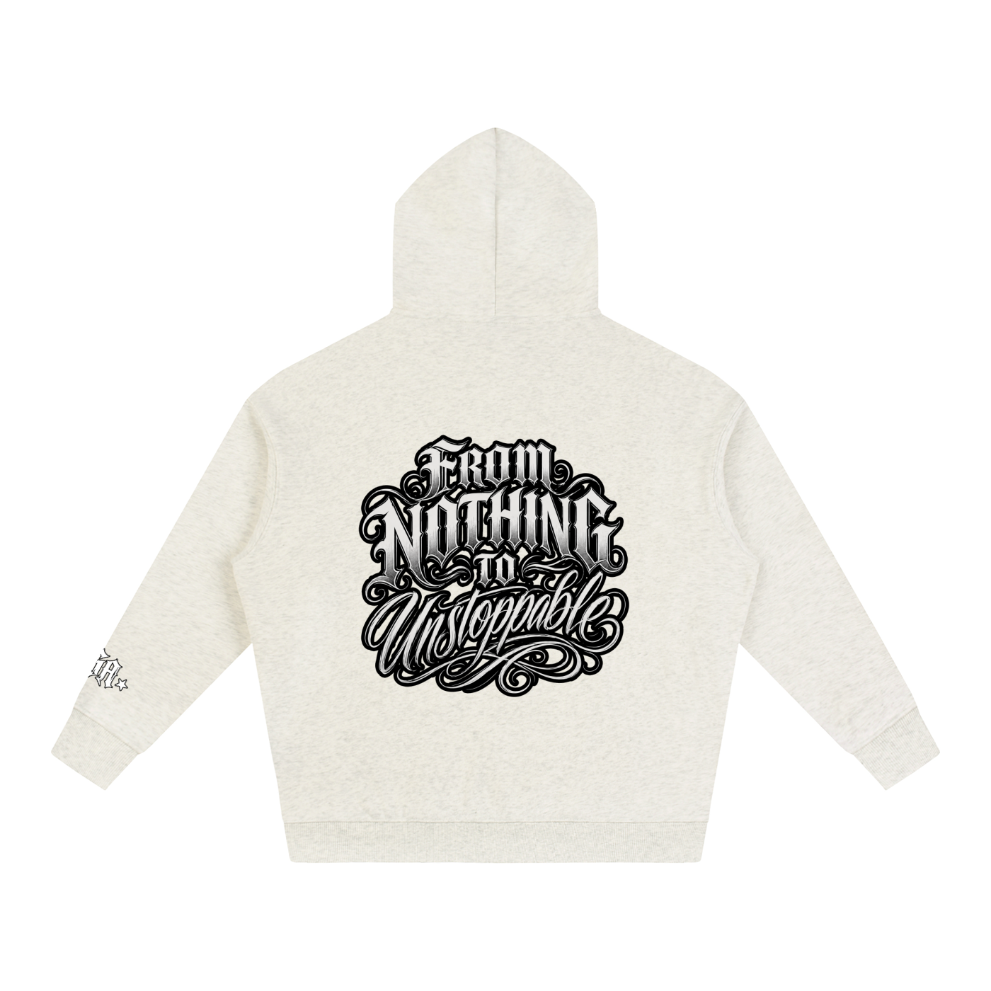 Hustle Oversize Fleeced Hoodie