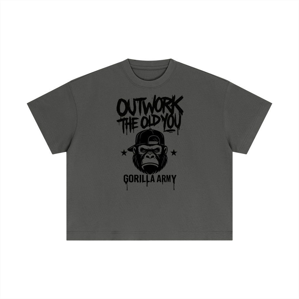 Gorilla Army Street Division Essential Cotton Boxy T-Shirt