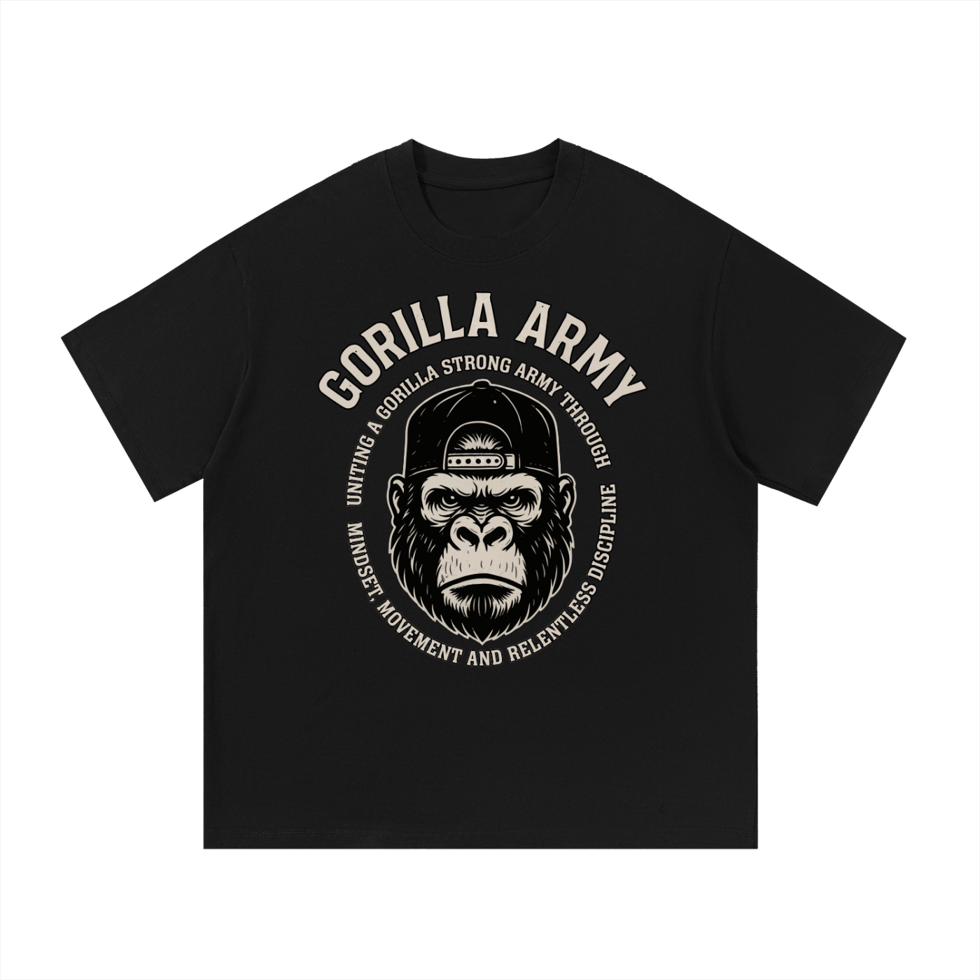 Gorilla Army Street Division Essential Cotton T-Shirt