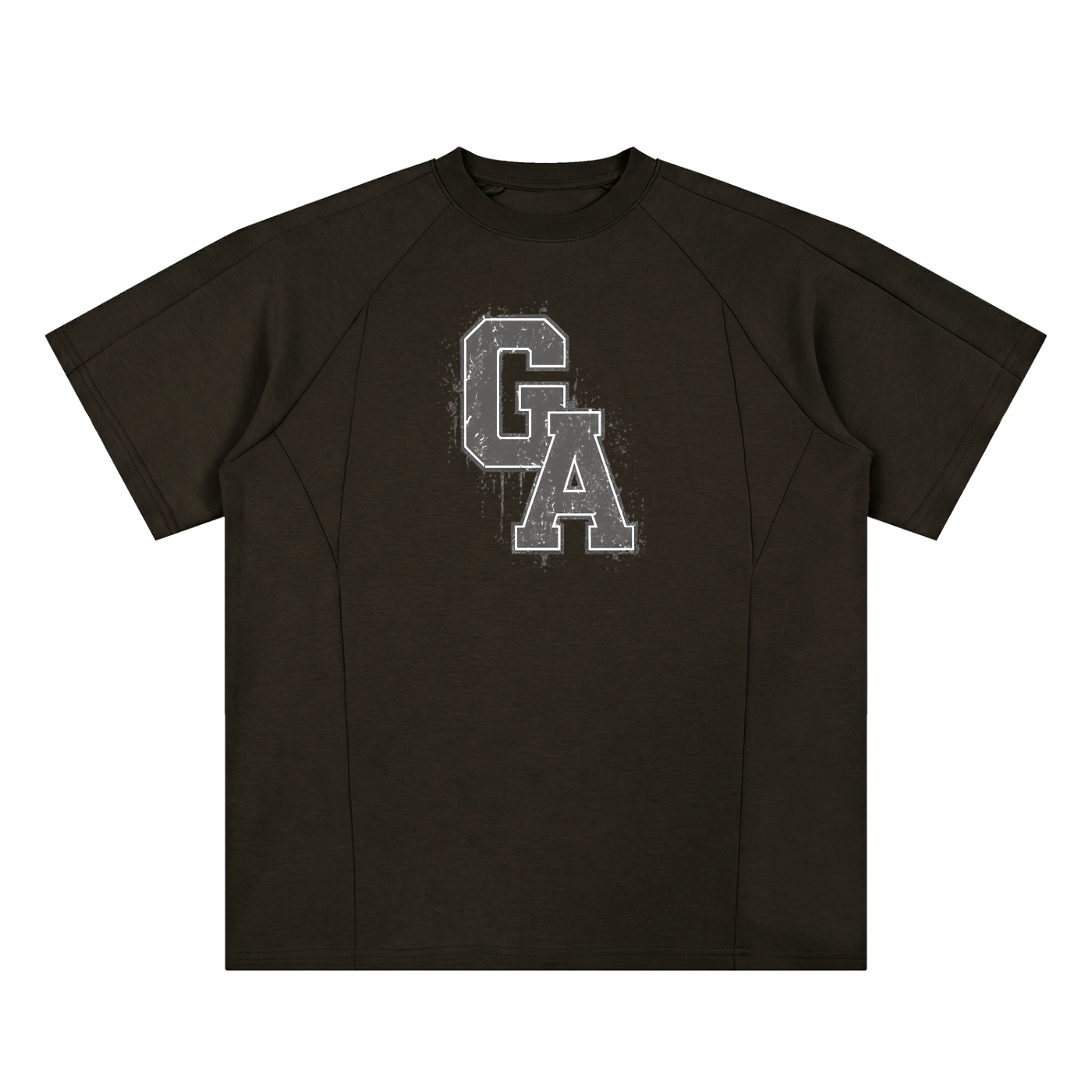Unisex Oversized Paneled Raglan T-Shirt