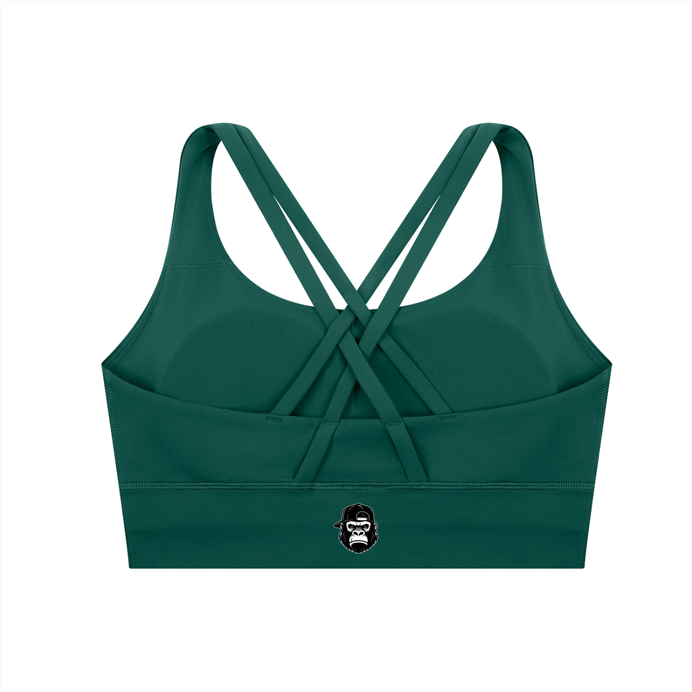 Gorilla Army Strappy Criss-Cross Sports Bra