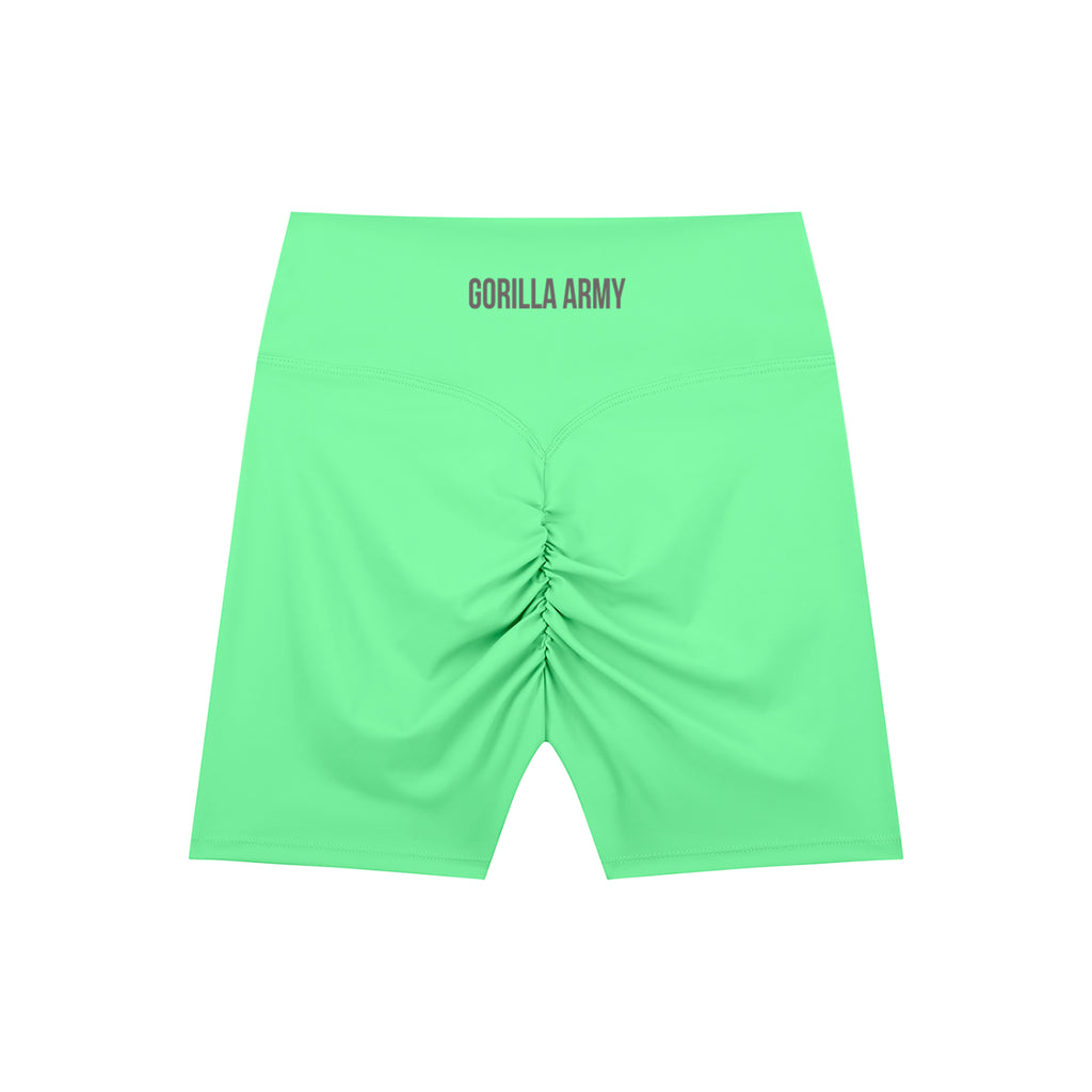 High-Waisted Blend Biker Shorts