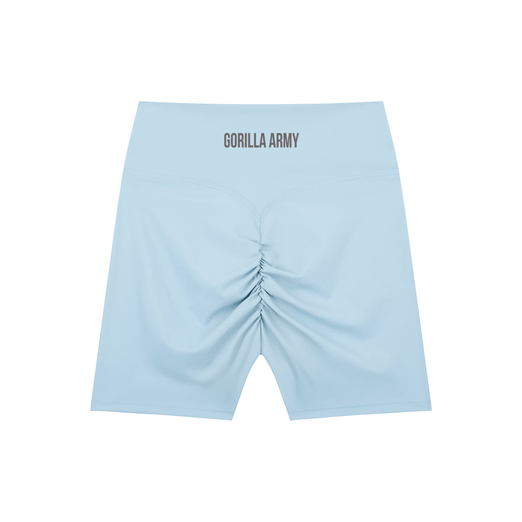High-Waisted Blend Biker Shorts