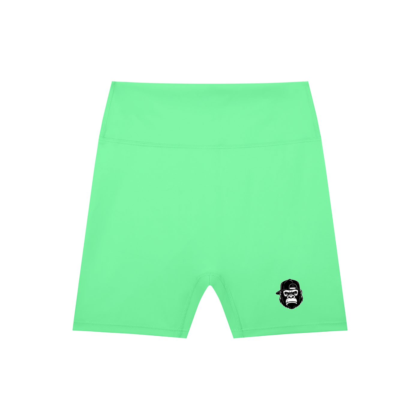 High-Waisted Blend Biker Shorts