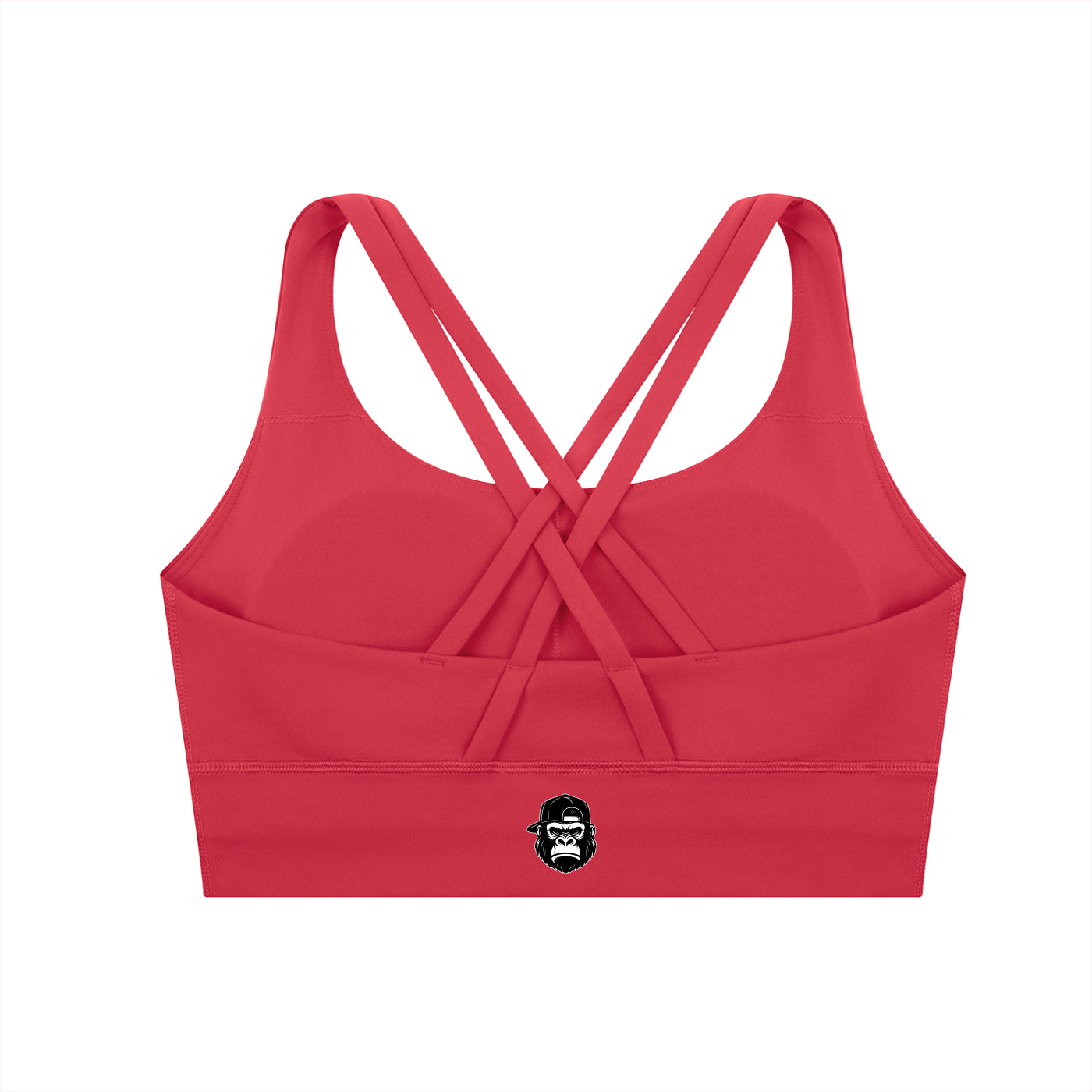 Gorilla Army Strappy Criss-Cross Sports Bra
