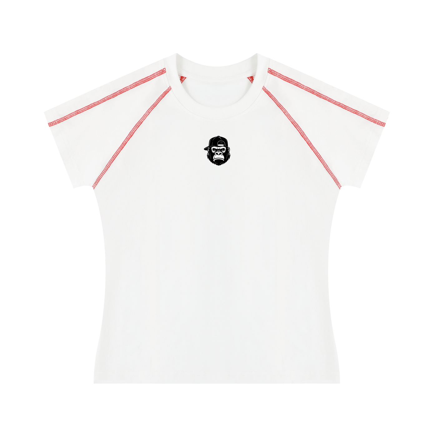 Women's Contrast Stitch Raglan T-Shirt