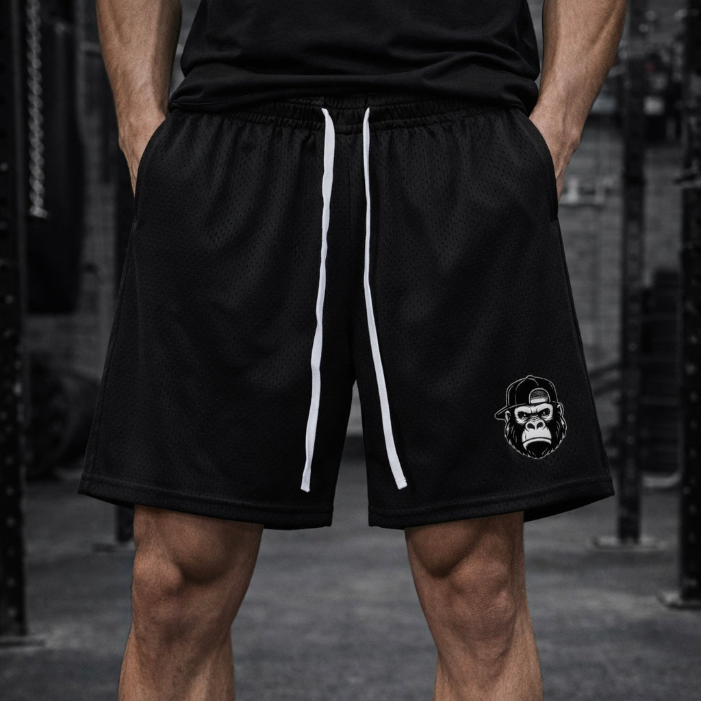 GA Mesh Drawstring Shorts