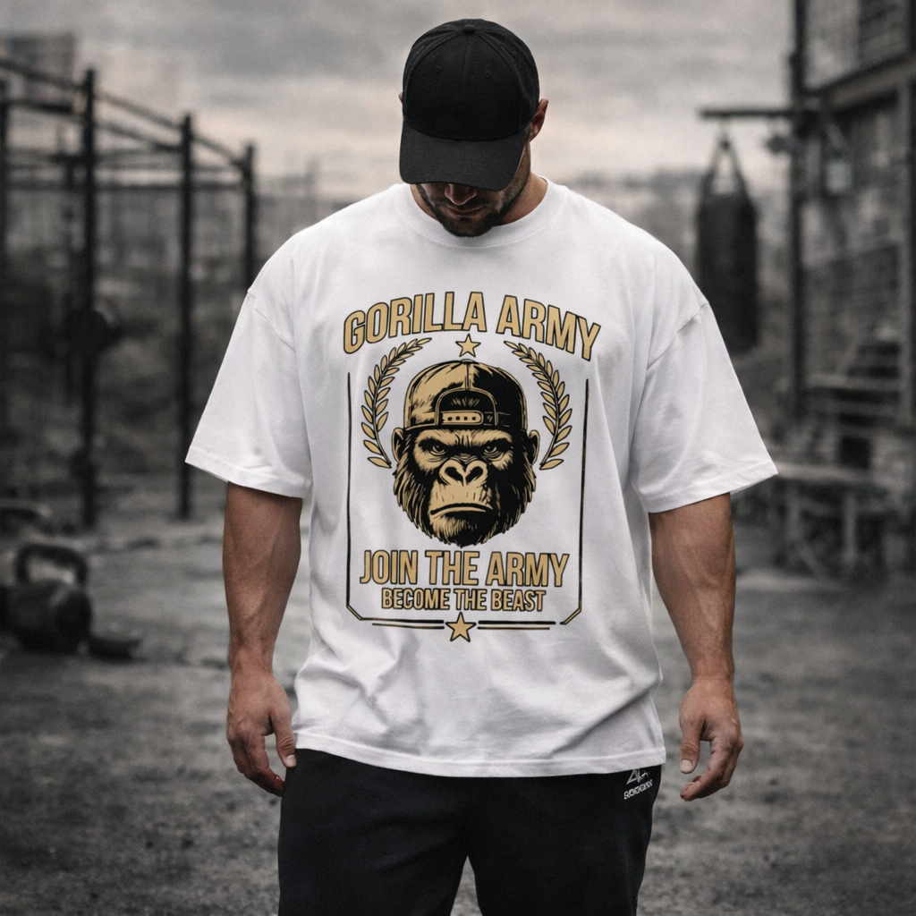 Gorilla Army Street Division Essential Sorona Boxy T-Shirt