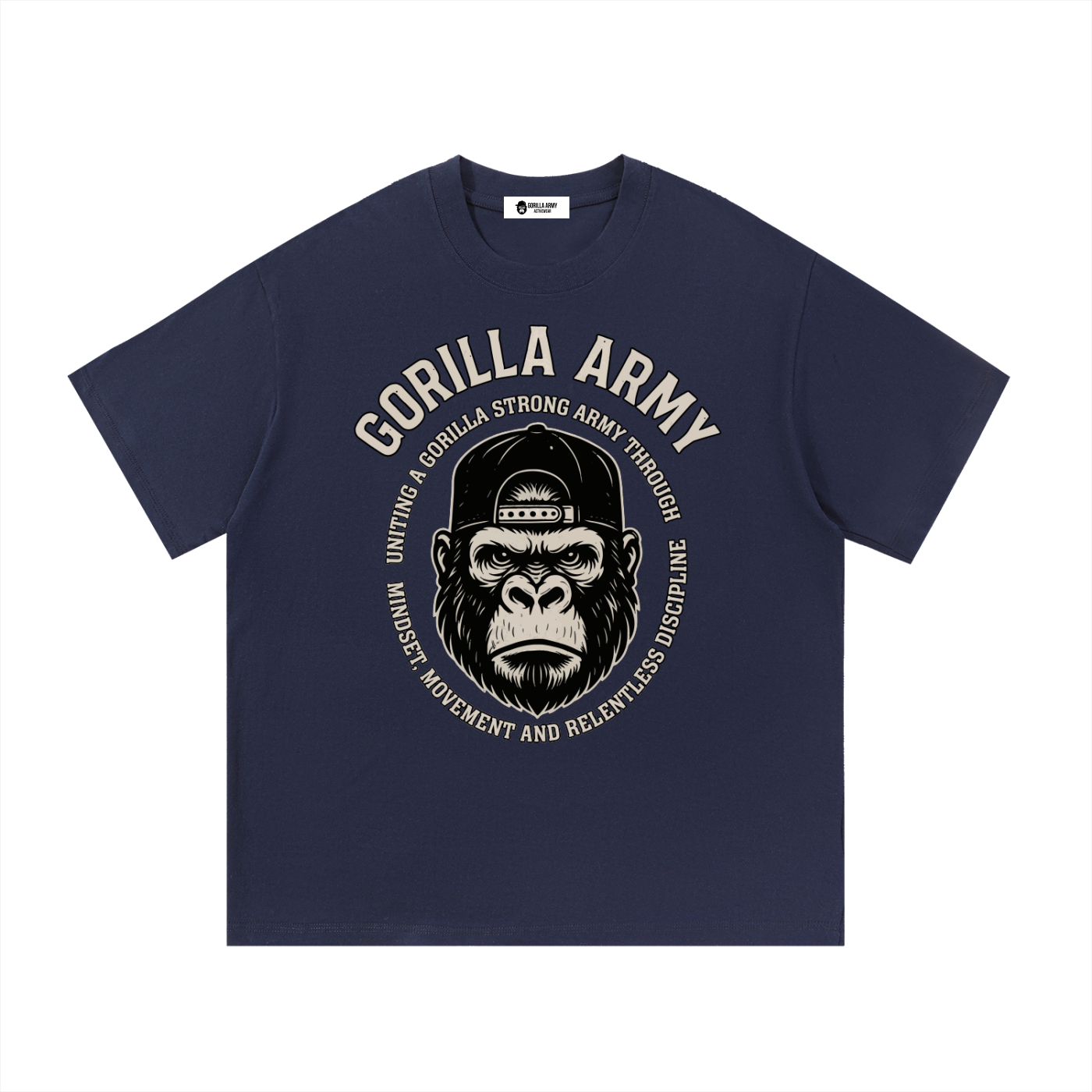 Gorilla Army Street Division Essential Cotton T-Shirt