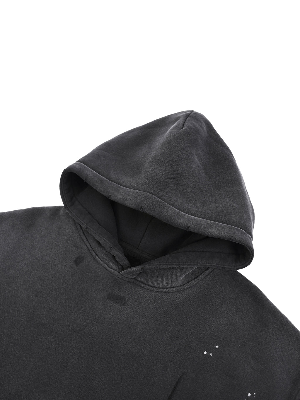 Gorilla Army Street Division Vintage Washed Frayed Fleece Hoodie