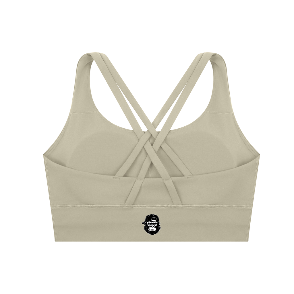Strappy Criss-Cross Sports Bra