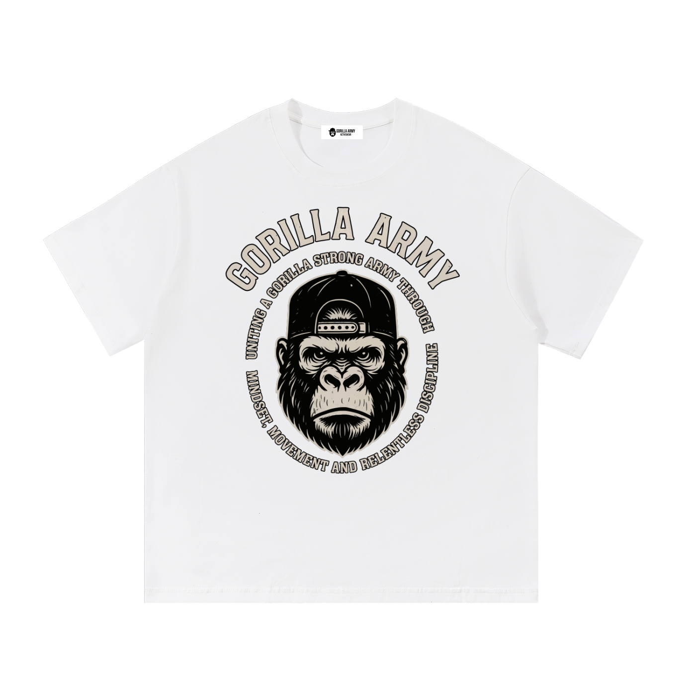 Gorilla Army Street Division Essential Cotton T-Shirt