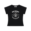 Built Different Raglan Sleeve Crop Top