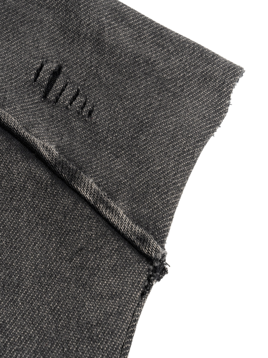 Snow Washed Boxy Hooded Tank Top