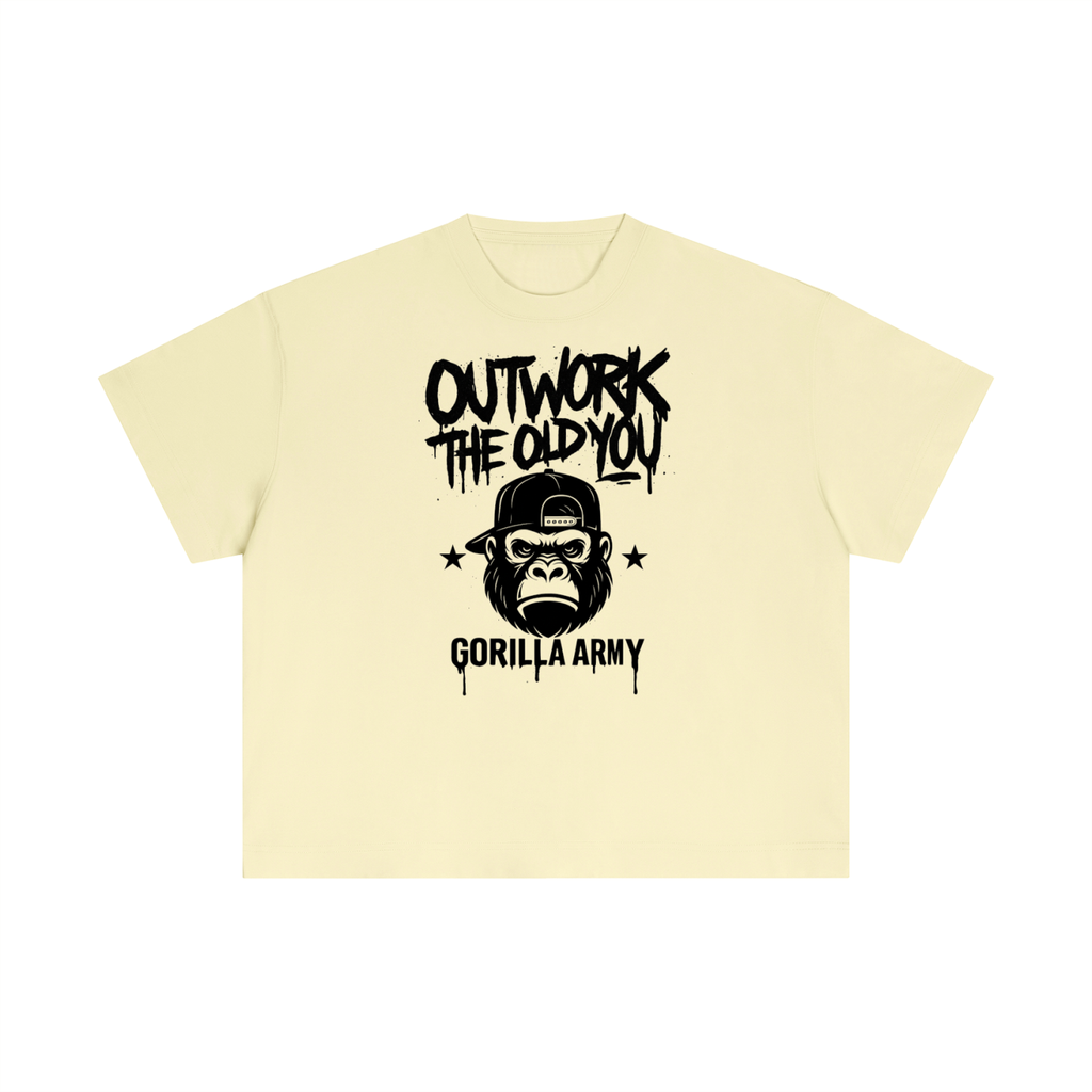 Gorilla Army Street Division Essential Cotton Boxy T-Shirt