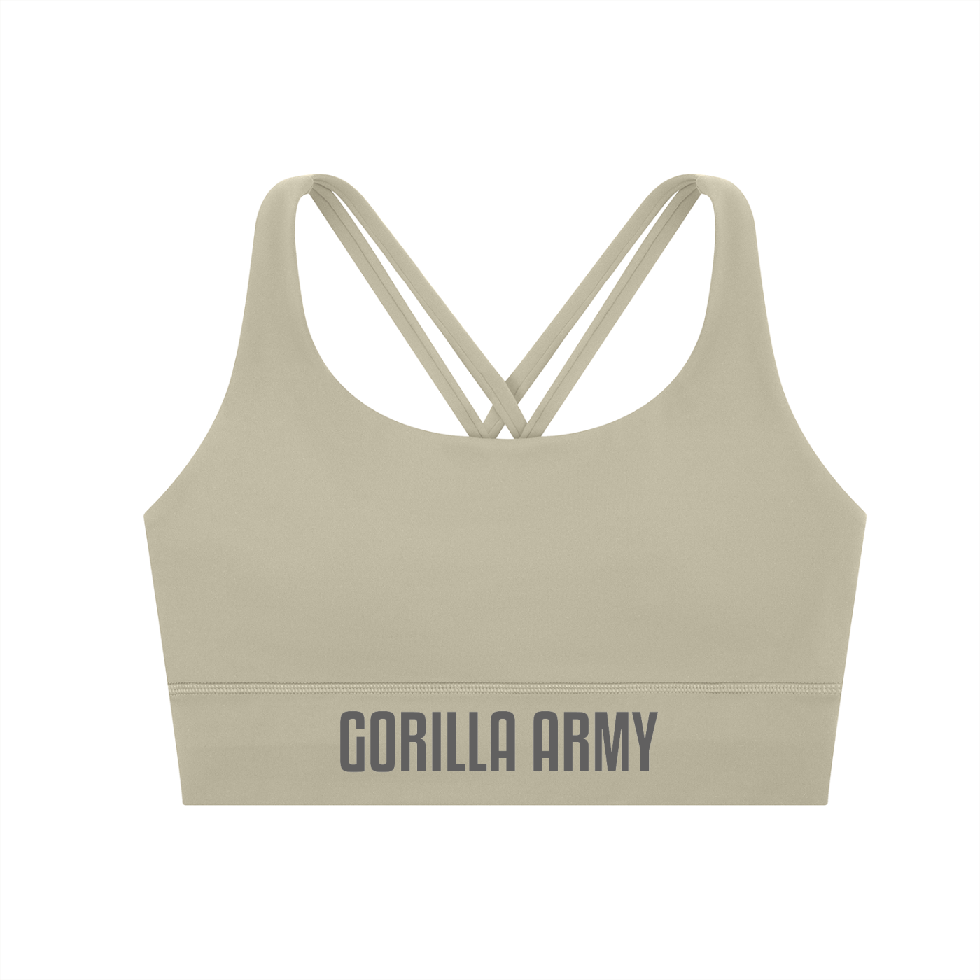 Strappy Criss-Cross Sports Bra