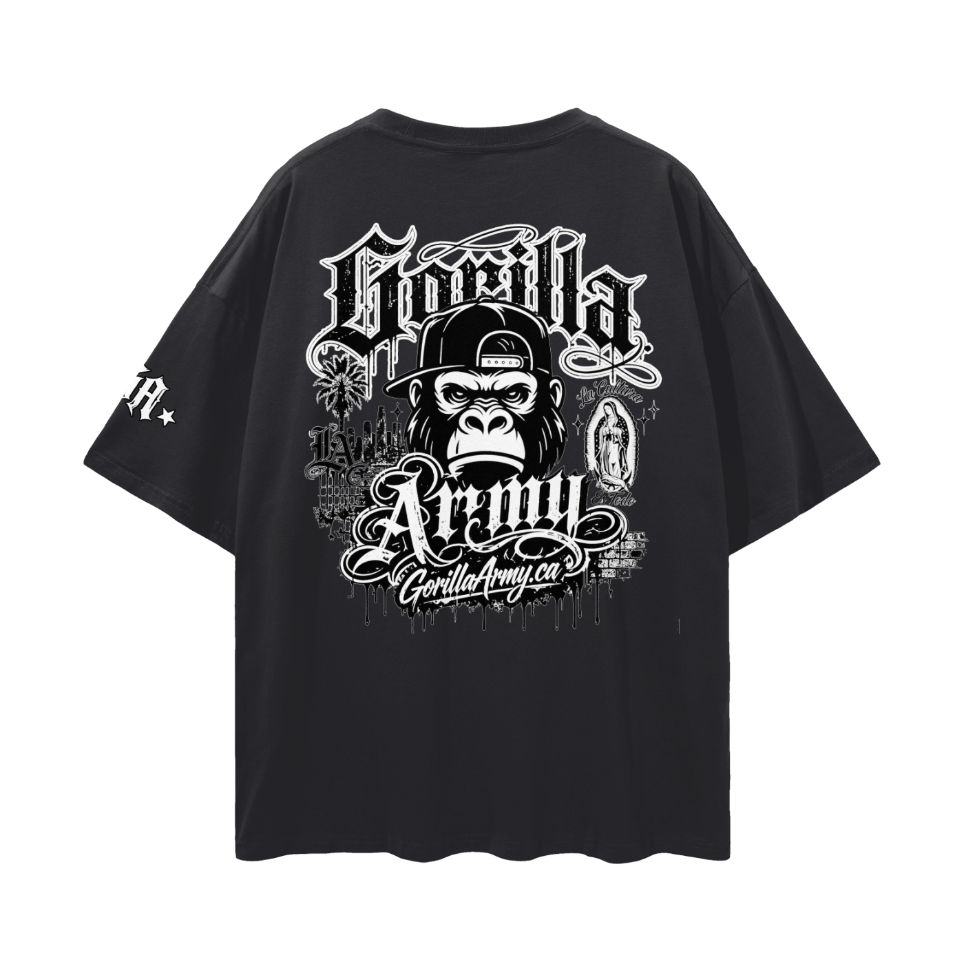 Streetwear Loose Drop Shoulder T-Shirt