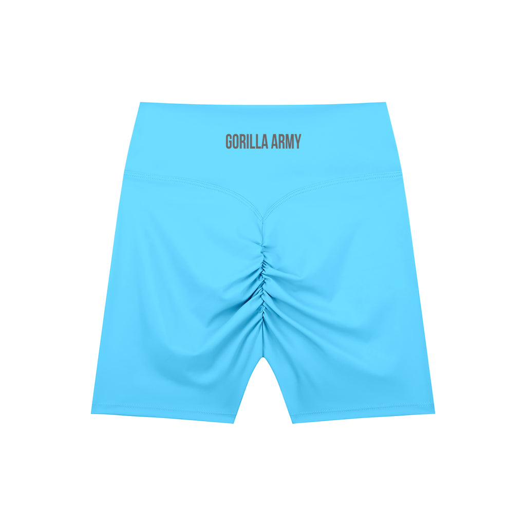 High-Waisted Blend Biker Shorts