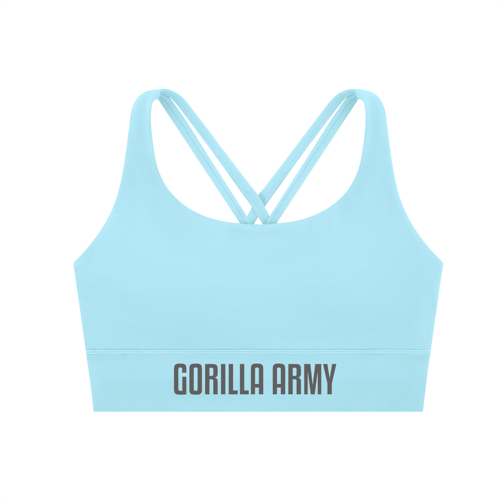 Strappy Criss-Cross Sports Bra