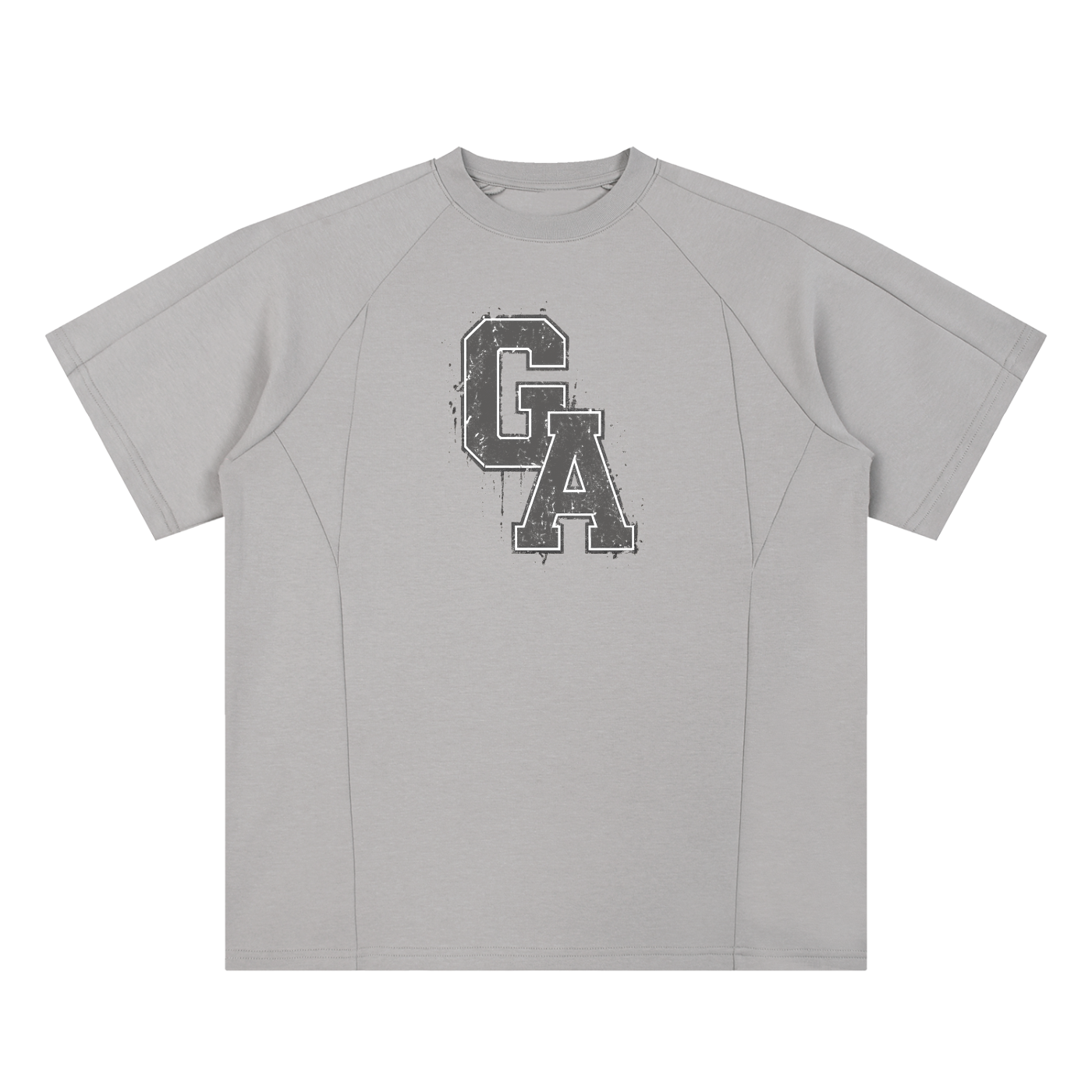Unisex Oversized Paneled Raglan T-Shirt