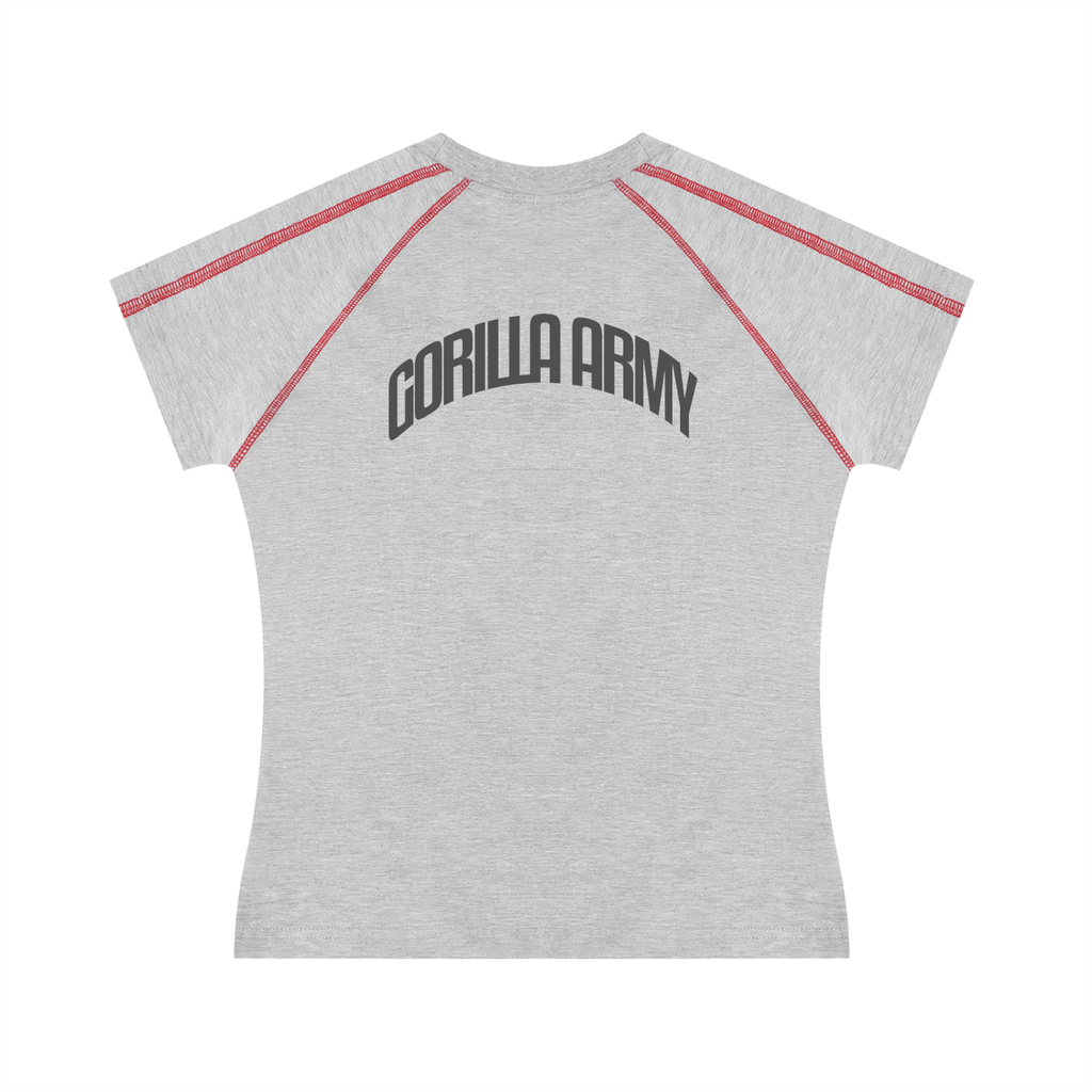 Women's Contrast Stitch Raglan T-Shirt