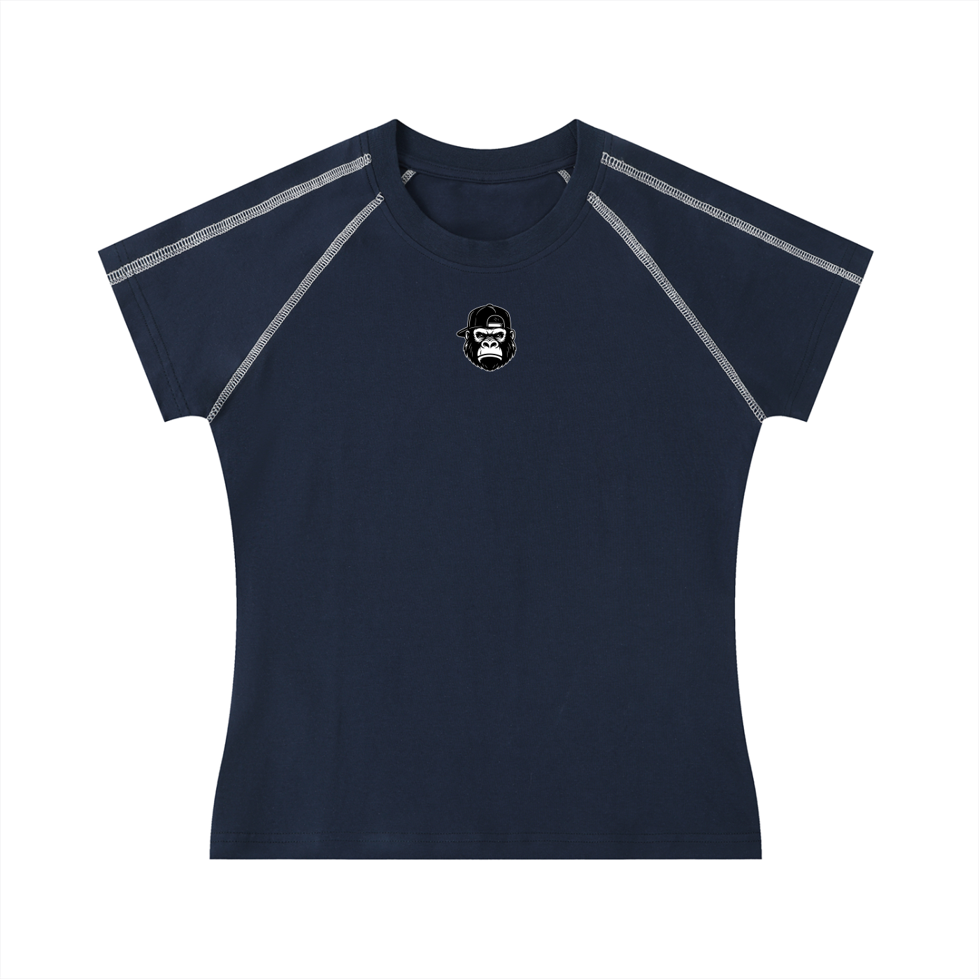 Women's Contrast Stitch Raglan T-Shirt