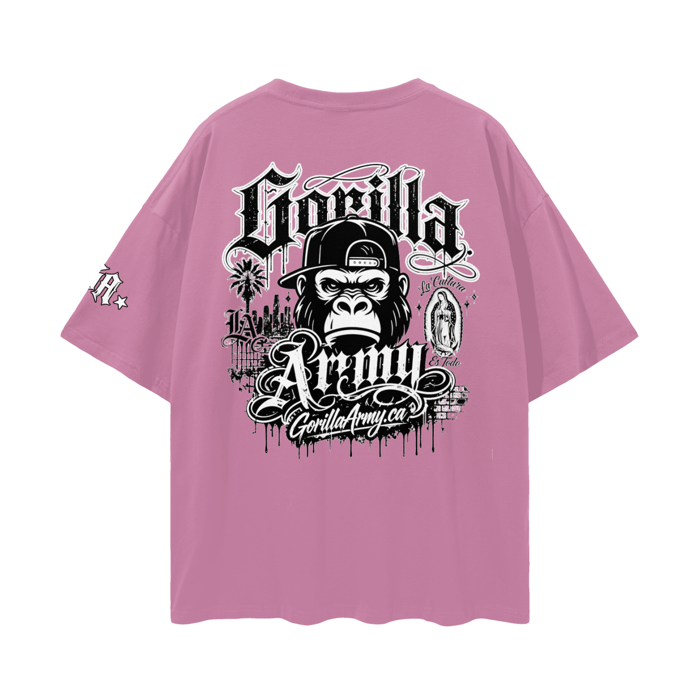 Streetwear Loose Drop Shoulder T-Shirt