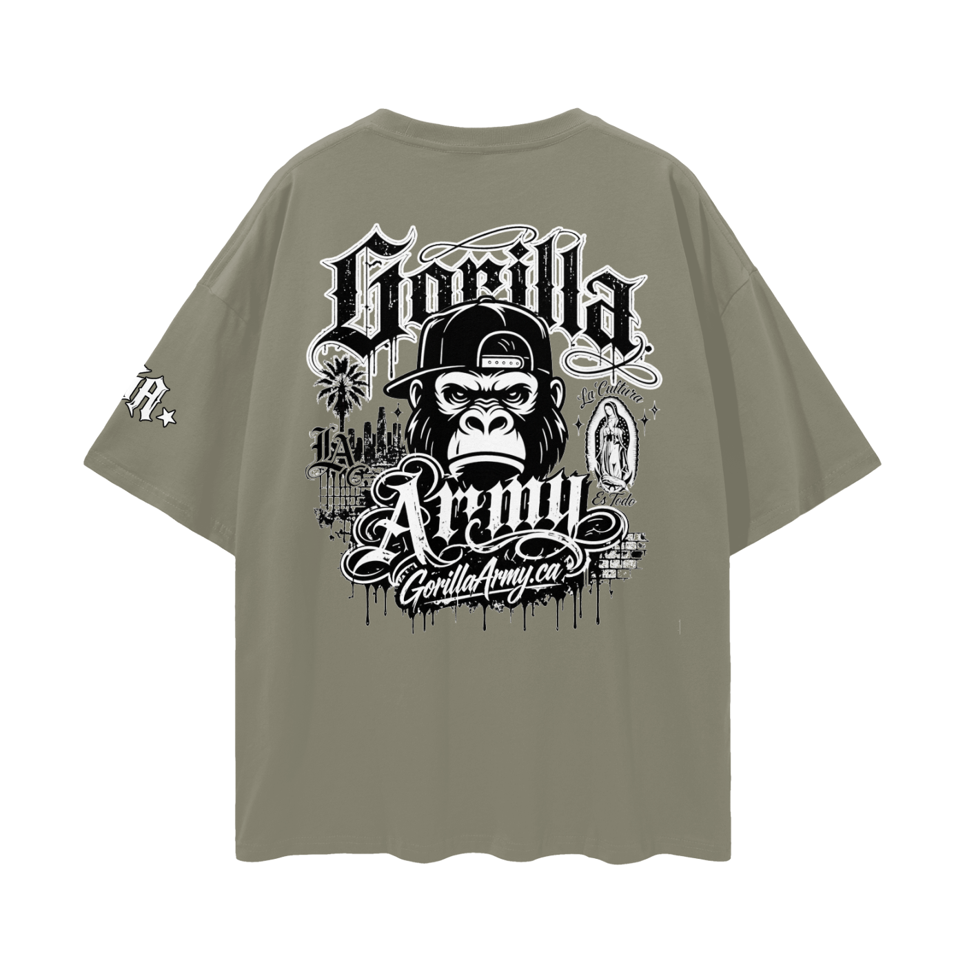 Streetwear Loose Drop Shoulder T-Shirt