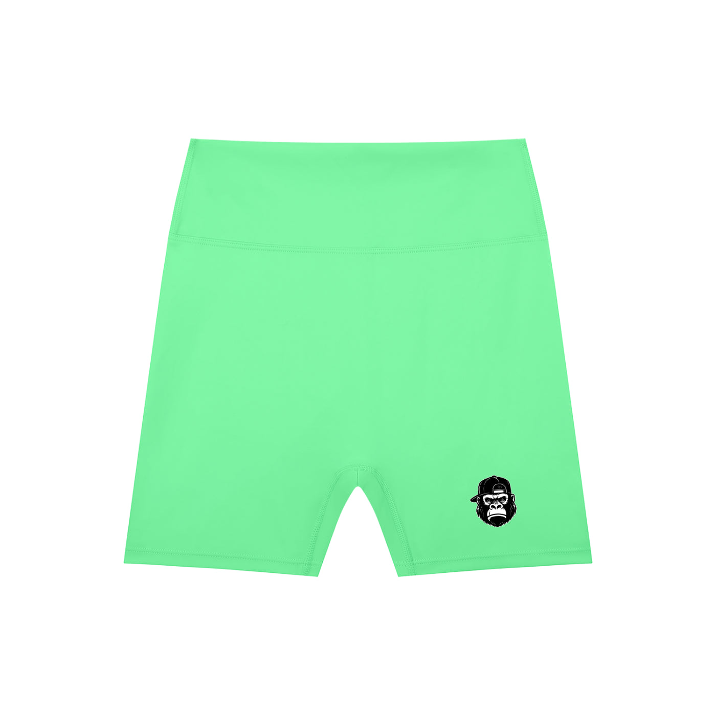 High-Waisted Blend Biker Shorts