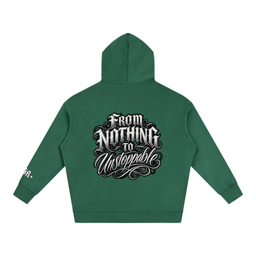 Hustle Oversize Fleeced Hoodie